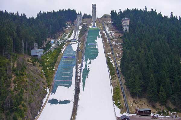 Skisprungschanze Kanzlersgrund Oberhof